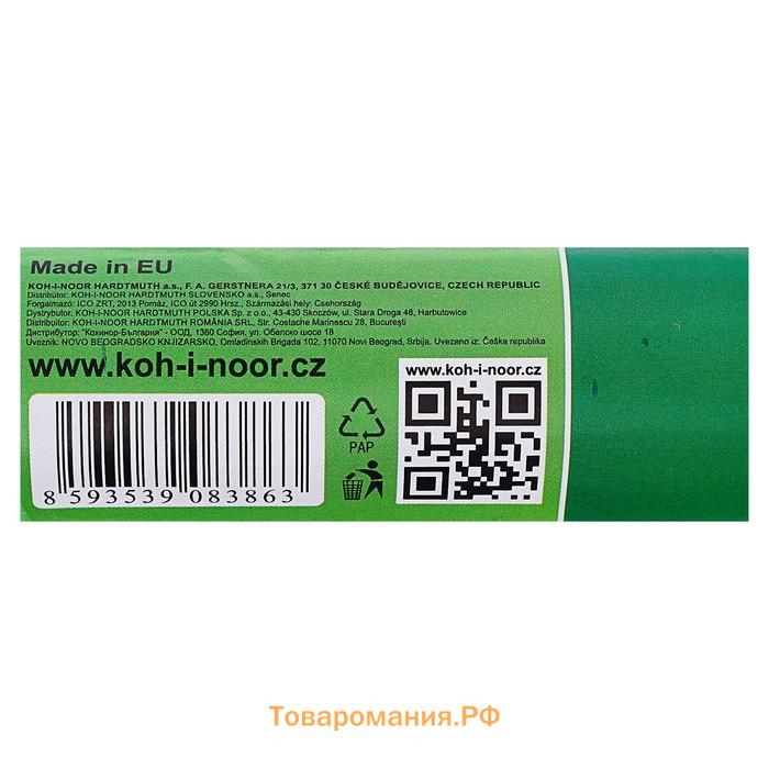 Набор бумаги креповой поделочной 10 штук, Koh-I-Noor, 50 х 200 см, плотность 30 г/м2