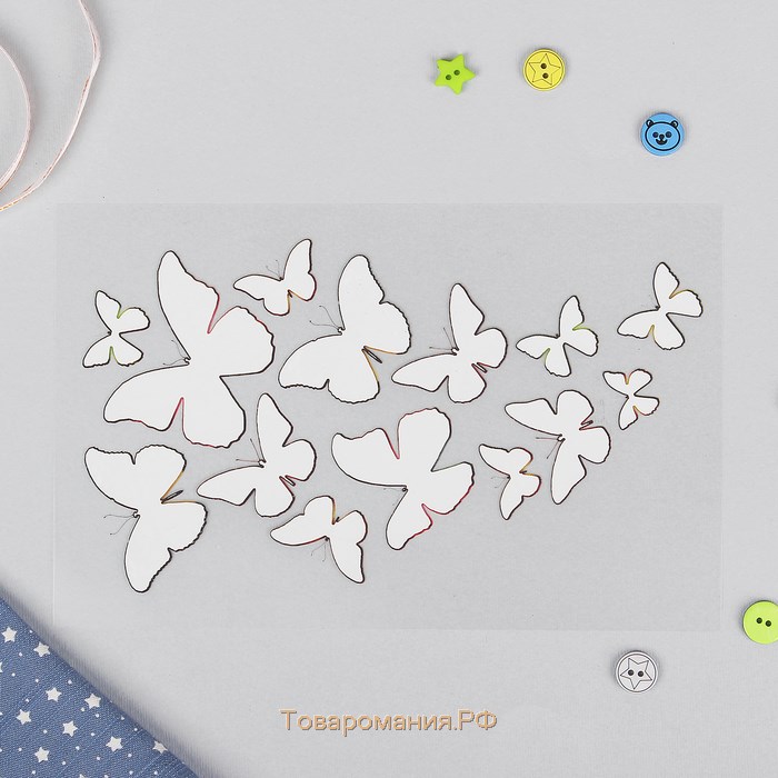 Термотрансфер «Бабочки», 11 × 19,5 см