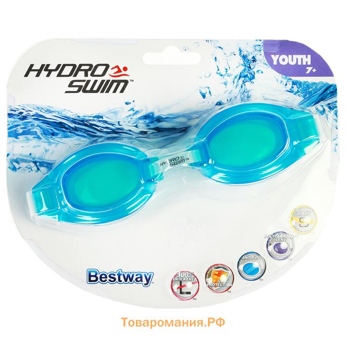 Очки для плавания Bestway Wave Crest, от 7 лет, МИКС, 21049