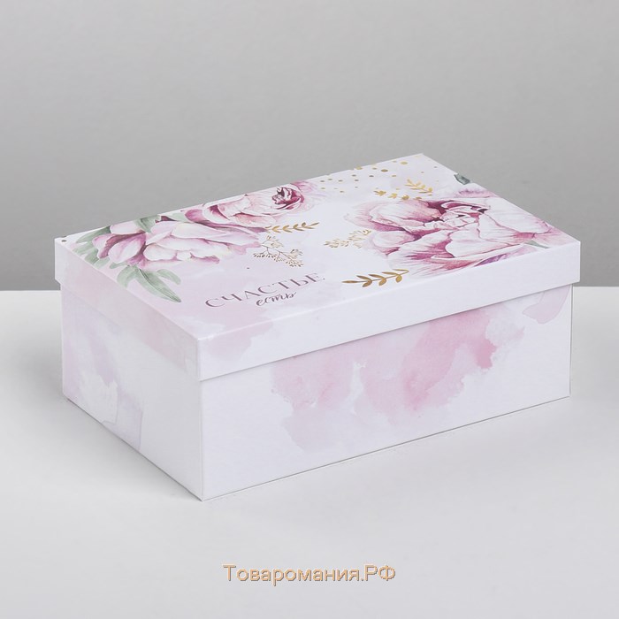Набор коробок 10 в 1, упаковка подарочная, «Цветочный вальс», 12 х 7 х 4 - 32.5 х 20 х 12.5 см