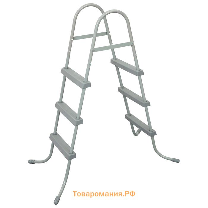 Бассейн каркасный Bestway Steel Pro MAX 56950, 427×107 см, фильтр-насос, лестница, тент, круглый