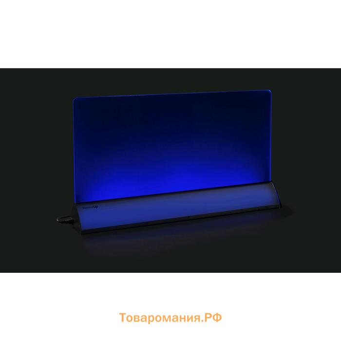 Обогреватель ThermoUp FLOOR LED Plus, инфракрасный, напольный, 500 Вт, 12-14м², серебристый