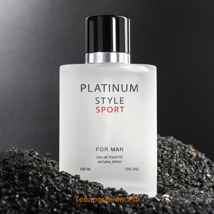 Туалетная вода мужская Platinum style, 100 мл