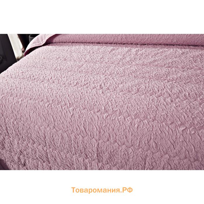 Комплект с покрывалом «Надин», размер 230х250 см, 50х70 см - 2 шт, цвет пудра