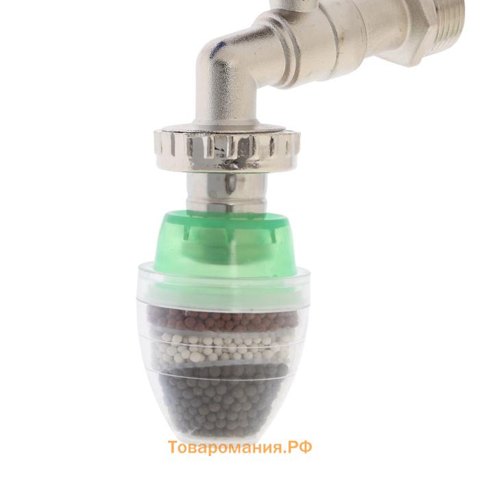 Фильтр-насадка на кран ZEIN 3610, трёхступенчатый