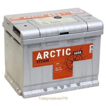 Аккумуляторная батарея Titan Arctic Silver 62 Ач