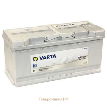 Аккумуляторная батарея Varta 110 Ач, обратная полярность Silver Dynamic 610 402 092