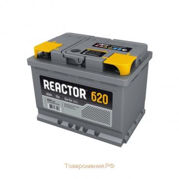 Аккумуляторная батарея REACTOR 62 А/ч - 6 СТ АПЗ, прямая полярность