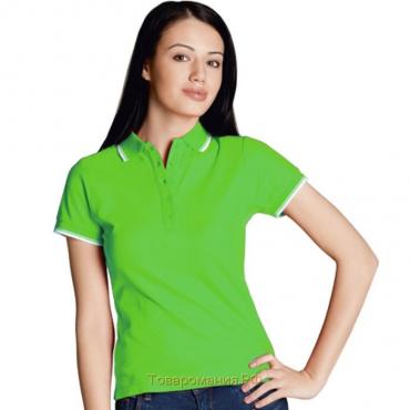 Рубашка женская, размер 50, цвет ярко-зелёный