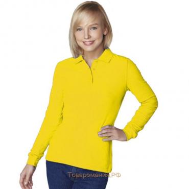 Рубашка женская, размер 46, цвет жёлтый