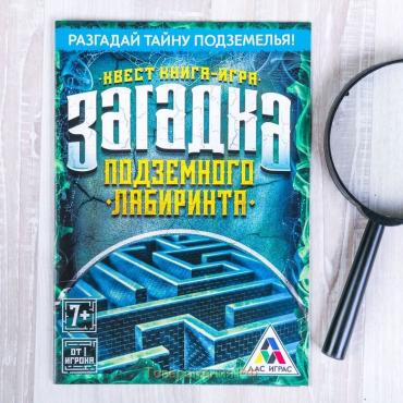 Книга-квест «Загадка подземного лабиринта» версия 1, 7+