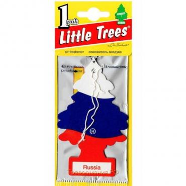 Ароматизатор Ёлочка Little Trees Российский флаг , Russian Flag