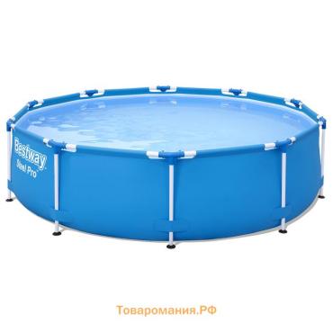 Бассейн каркасный Bestway Steel Pro 56679, 305×76 см, фильтр-насос, круглый