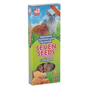 Палочки Seven Seeds для грызунов, медовые, 3 шт, 90 г