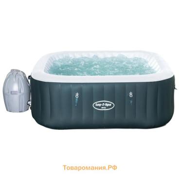 SPA-бассейн Bestway Ibiza AirJet, 180×180×66 см, фильтр-насос, тент, дозатор для химии, аэромассаж, 60015