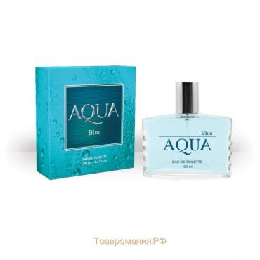 Туалетная вода мужская Aqua Blue, 100 мл (по мотивам Blue Label (Givenchy)