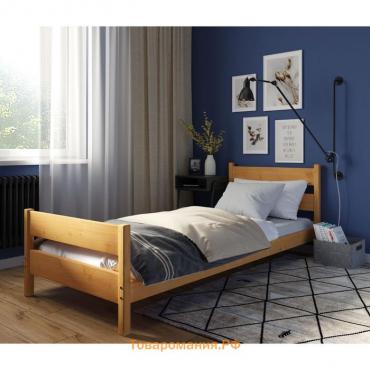 Кровать «Фрида», 80 × 200 см, массив сосны, без покрытия