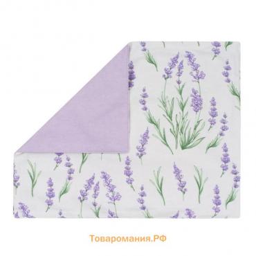 Салфетка под приборы Lavender, размер 35х45 см, цвет фиолетовый