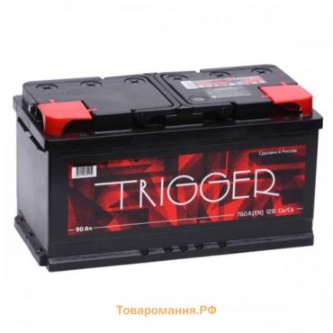 Аккумуляторная батарея Trigger 90 Ач 6СТ-90.1 VL, прямая полярность