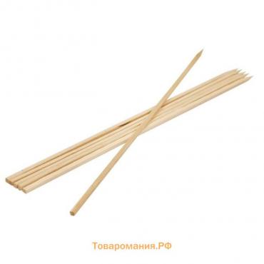 Шампур-шпажка для шашлыка «Твой Пикник» бамбук квадратные, 30х0,4 см, упаковка 25 шт