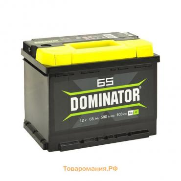 Аккумулятор Dominator 65 А/ч, 630 А, 242х175х190, обратная полярность