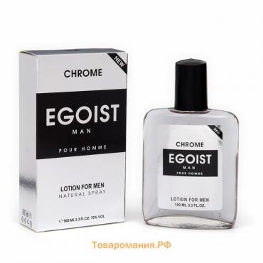 Лосьон одеколон после бритья "Egoist man Chrome", по мотивам Egoist Platinum Chanel, 100 мл